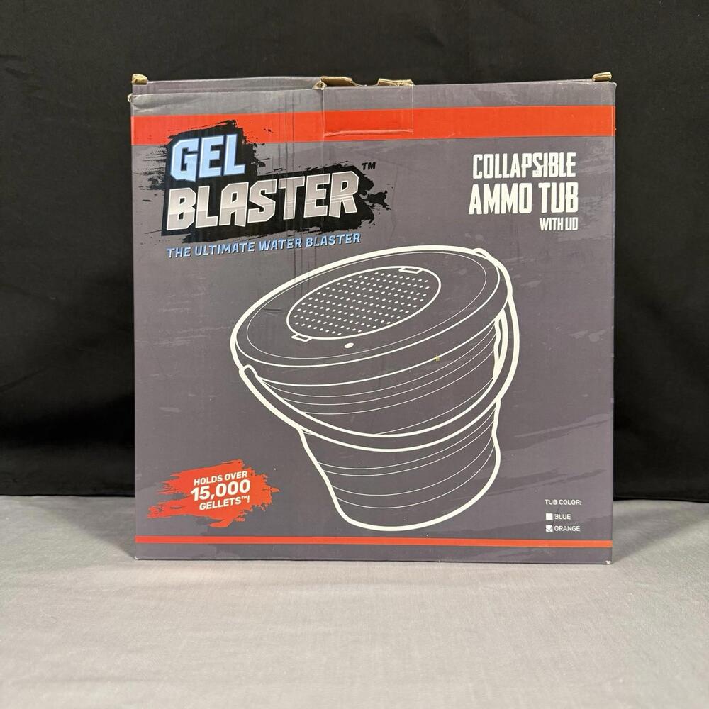 Collapsible Gellet Tub Holds 15,000+ Gellets